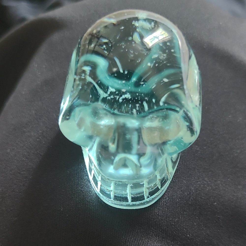 Crystal Skull Decor in Blue - Picture 5 of 5